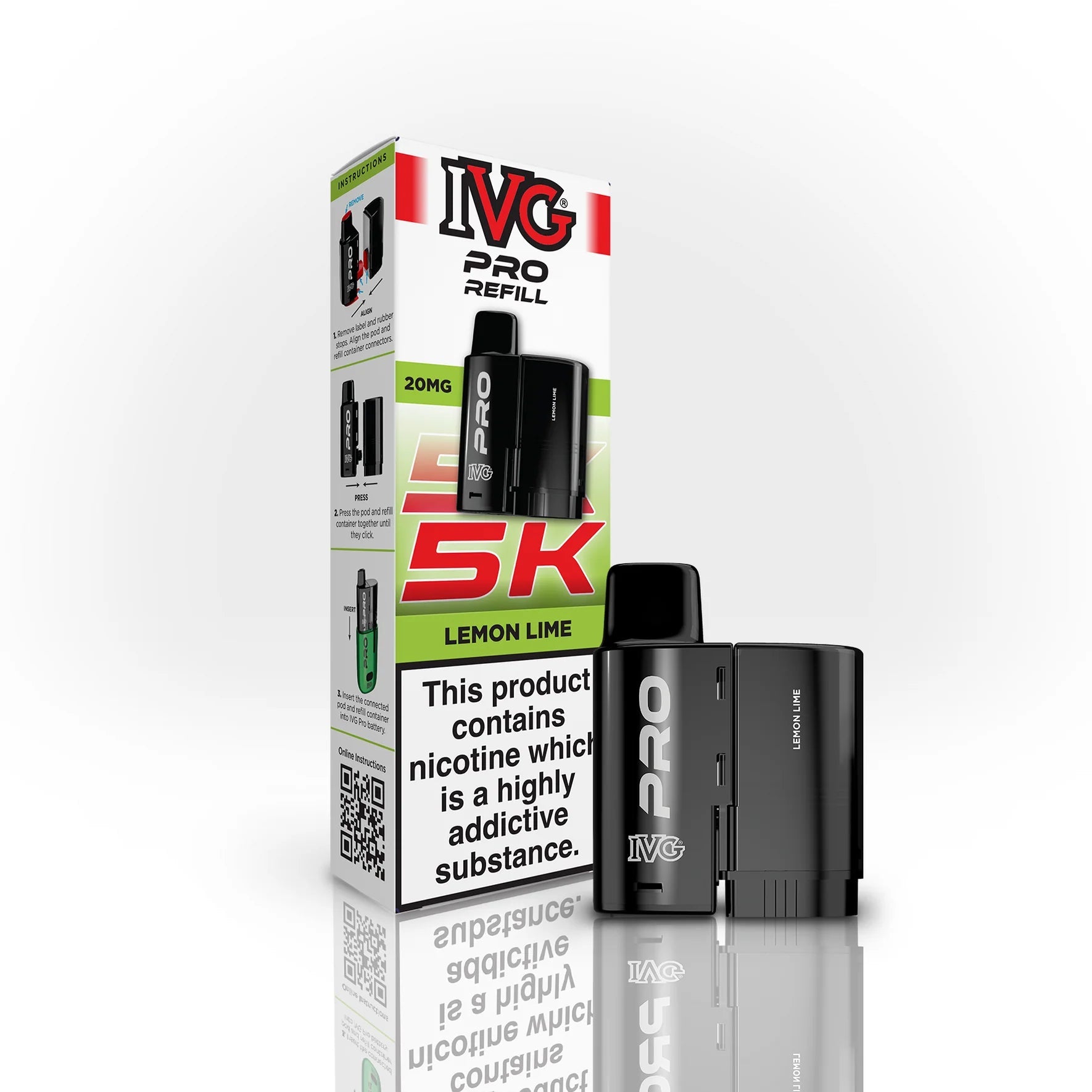IVG Pro 5K Refills Pods - Power Vape Shop