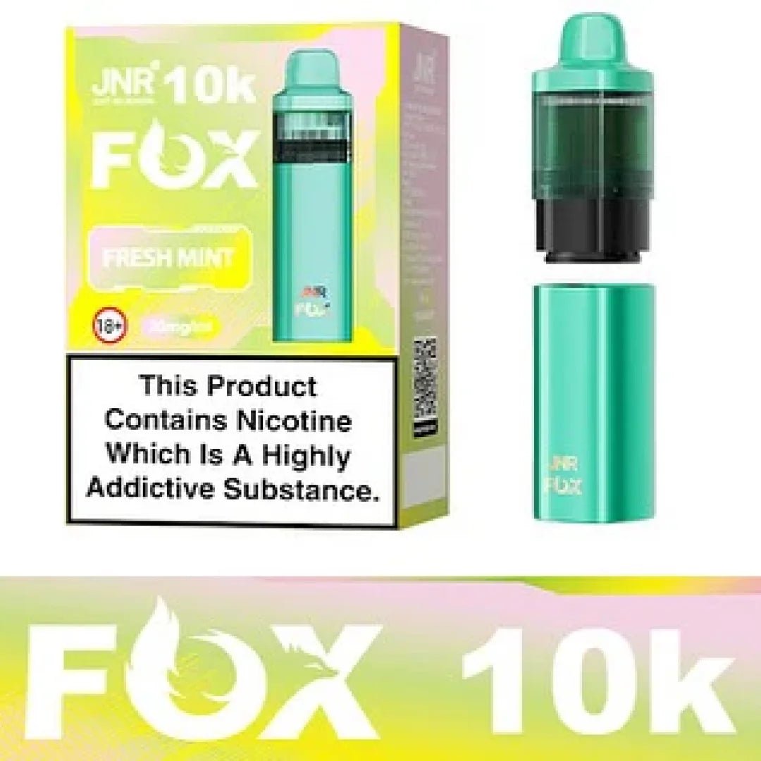 JNR Fox 10 Prefilled Vape - Power Vape Shop
