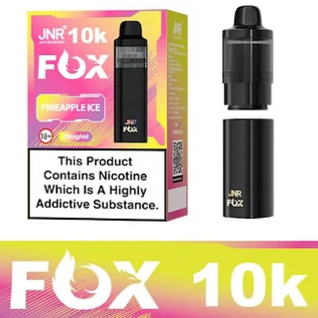 JNR Fox 10 Prefilled Vape - Power Vape Shop