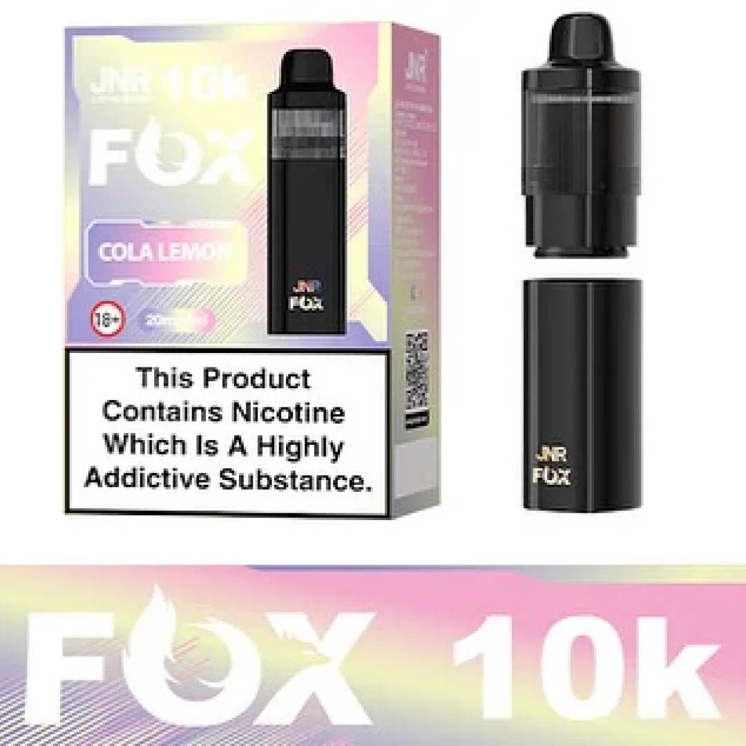 JNR Fox 10 Prefilled Vape - Power Vape Shop
