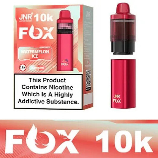 JNR Fox 10 Prefilled Vape - Power Vape Shop
