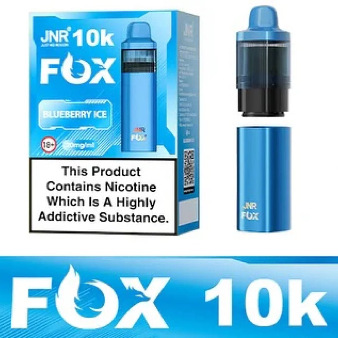 JNR Fox 10 Prefilled Vape - Power Vape Shop