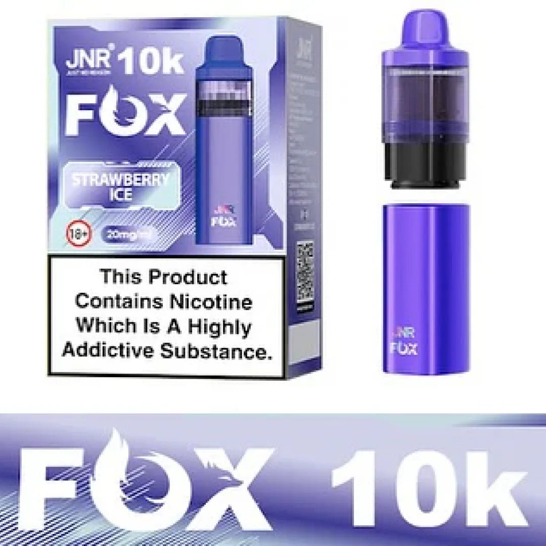 JNR Fox 10 Prefilled Vape - Power Vape Shop