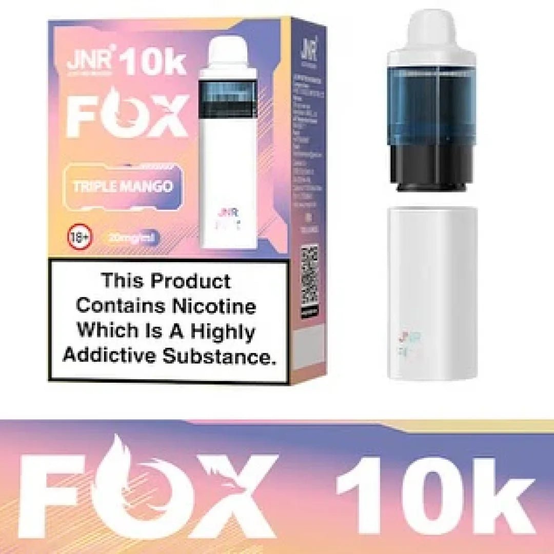 JNR Fox 10 Prefilled Vape - Power Vape Shop