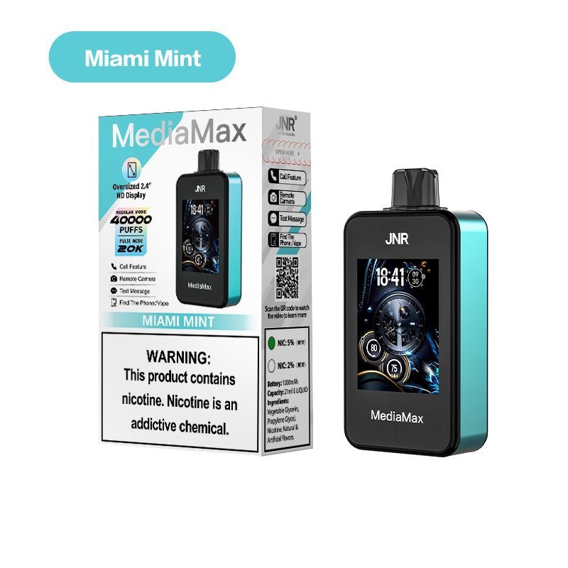 JNR MediaMax 40000 Disposable Vape 1000mAh - Power Vape Shop