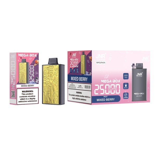 JNR Mega Box 25k Prefilled Vape - Power Vape Shop