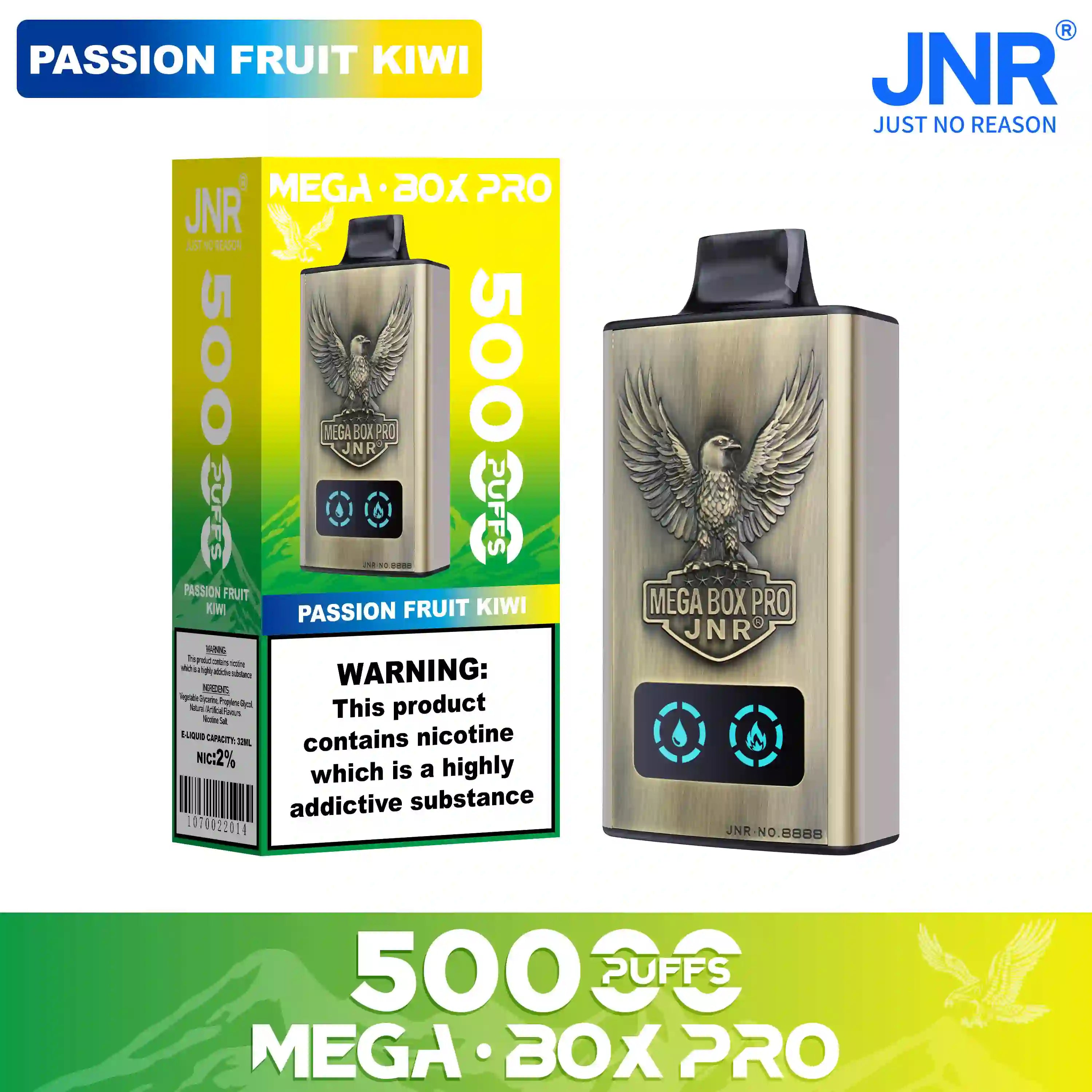 JNR Mega Box Pro 50000 Prefilled Vape - Power Vape Shop