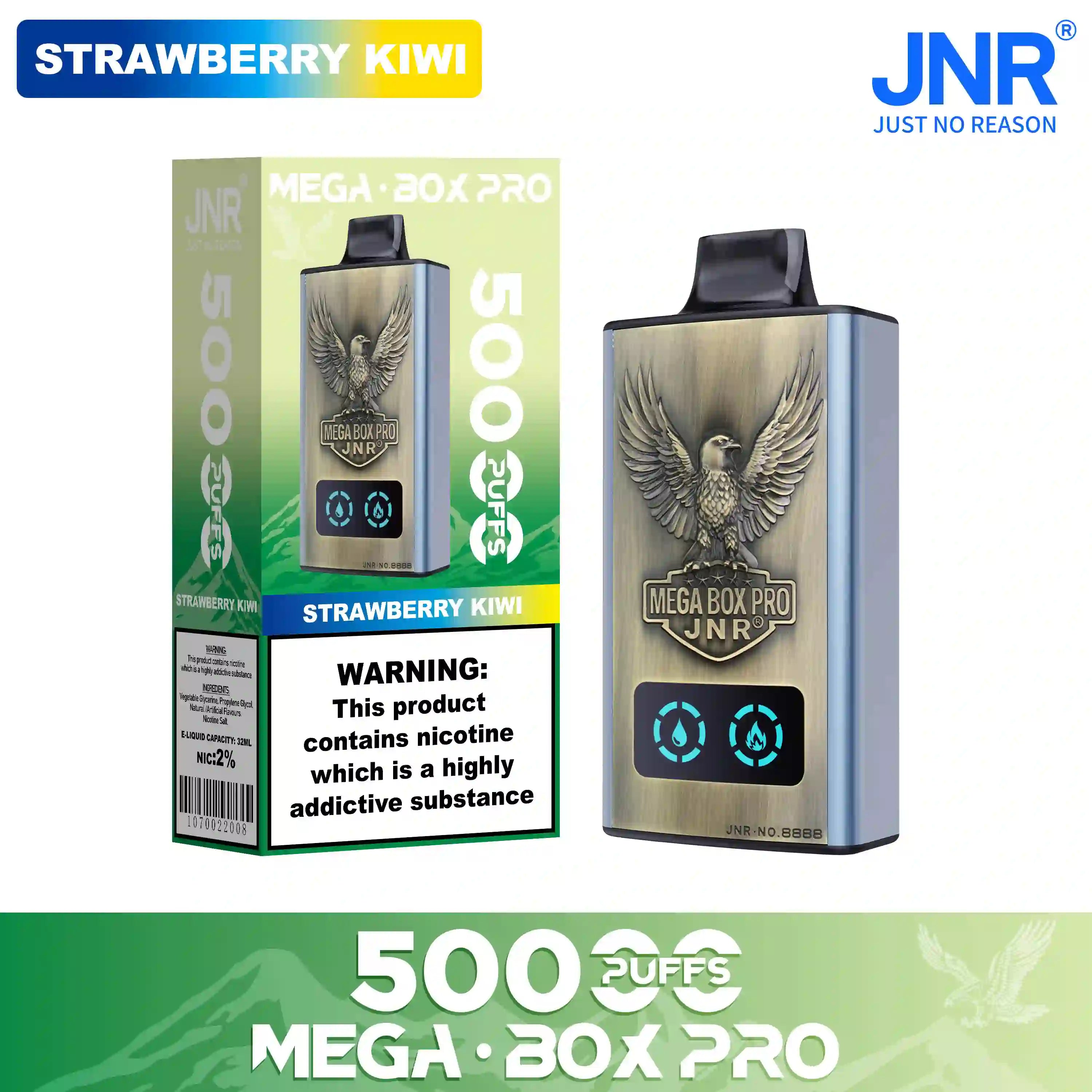 JNR Mega Box Pro 50000 Prefilled Vape - Power Vape Shop
