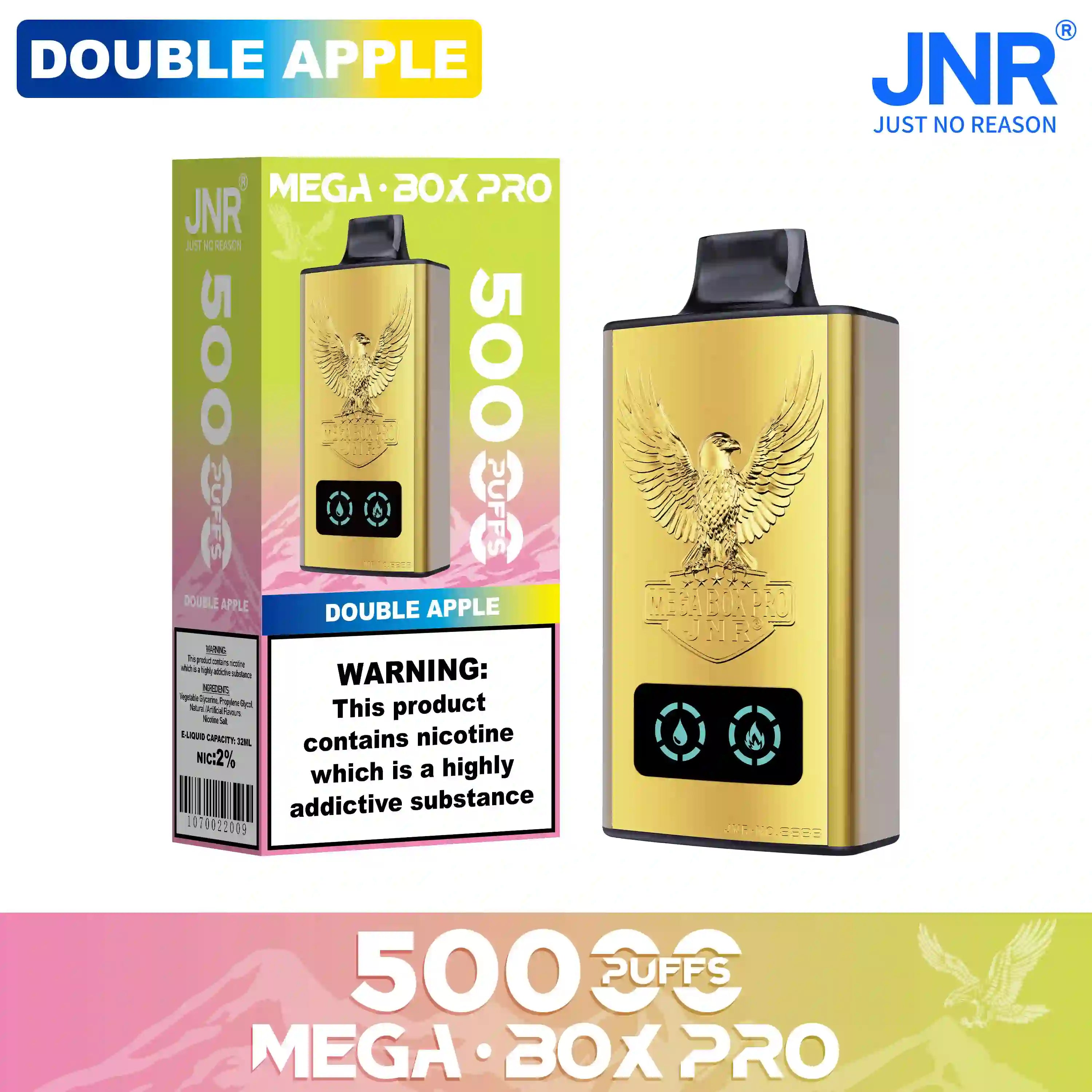 JNR Mega Box Pro 50000 Prefilled Vape - Power Vape Shop