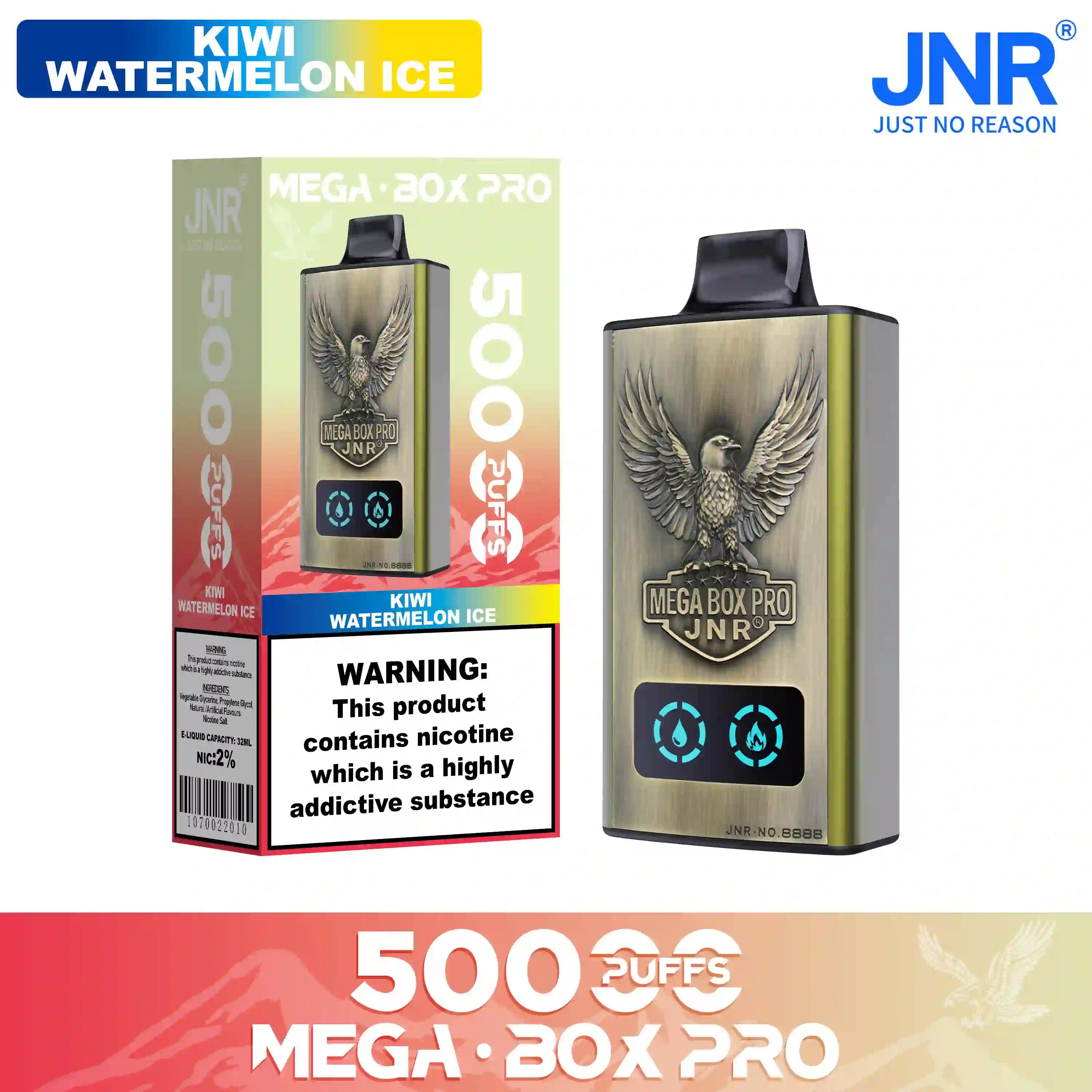 JNR Mega Box Pro 50000 Prefilled Vape