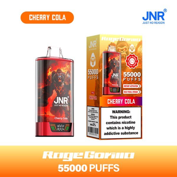 JNR Rage Gorrila 55k Prefilled Vape - Power Vape Shop