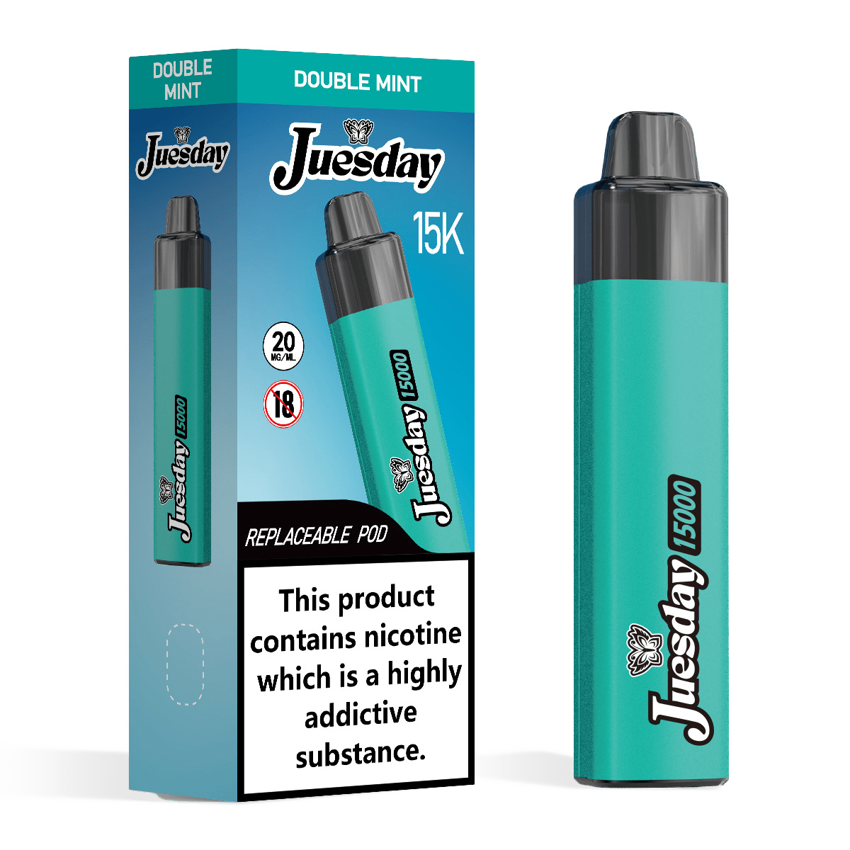 Juesday 15k Prefilled Pod Vape Kit - Power Vape Shop