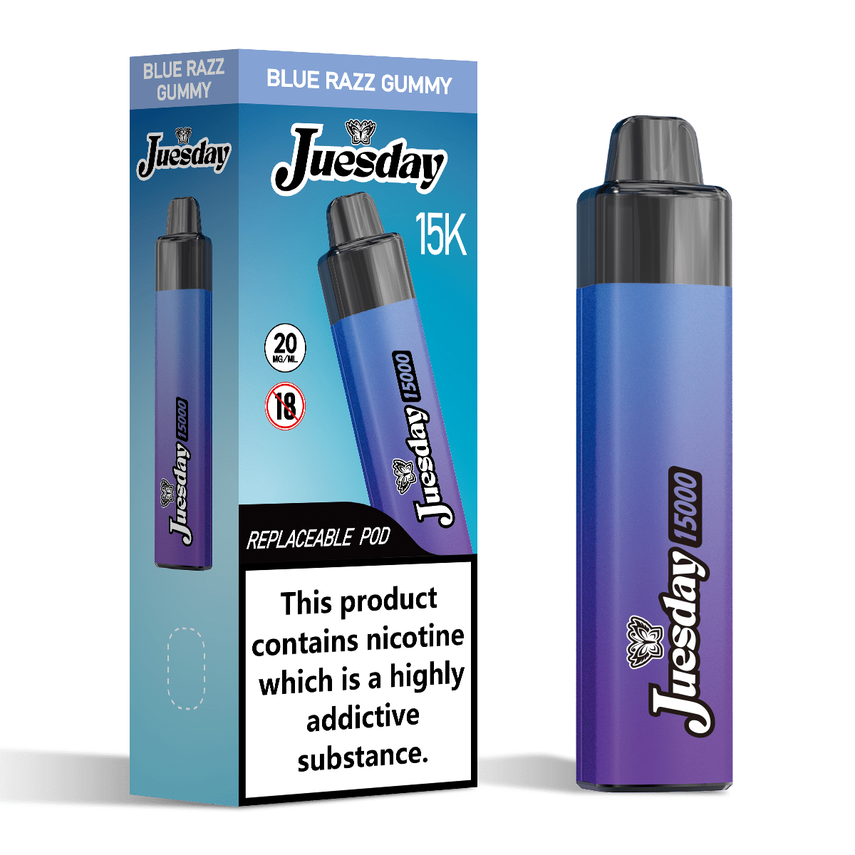 Juesday 15k Prefilled Pod Vape Kit - Power Vape Shop