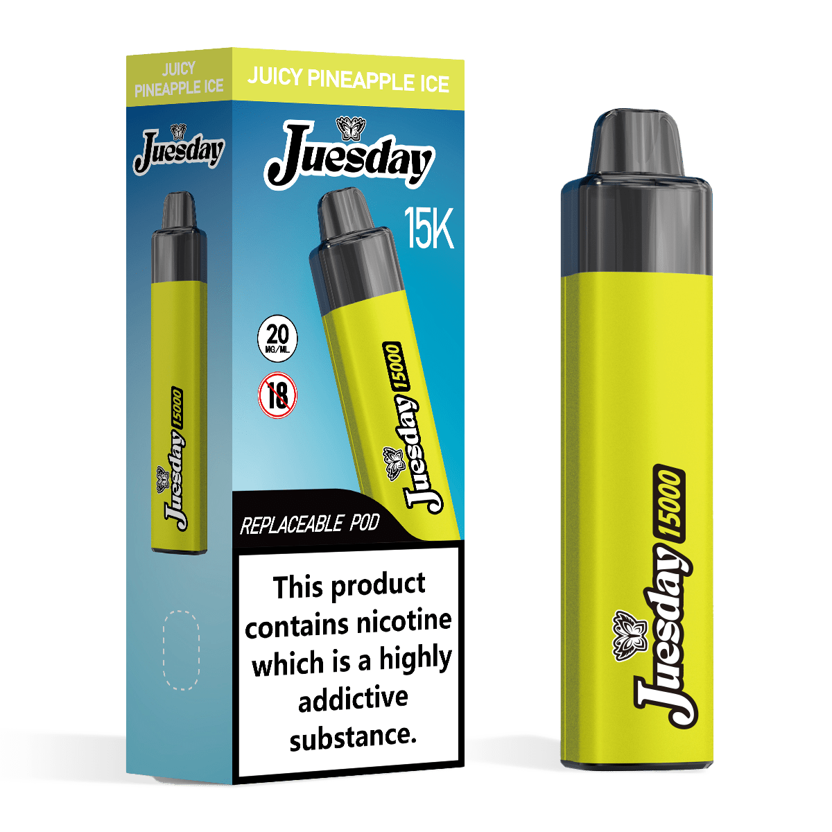 Juesday 15k Prefilled Pod Vape Kit - Power Vape Shop