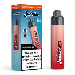 Juesday 15k Prefilled Pod Vape Kit - Power Vape Shop