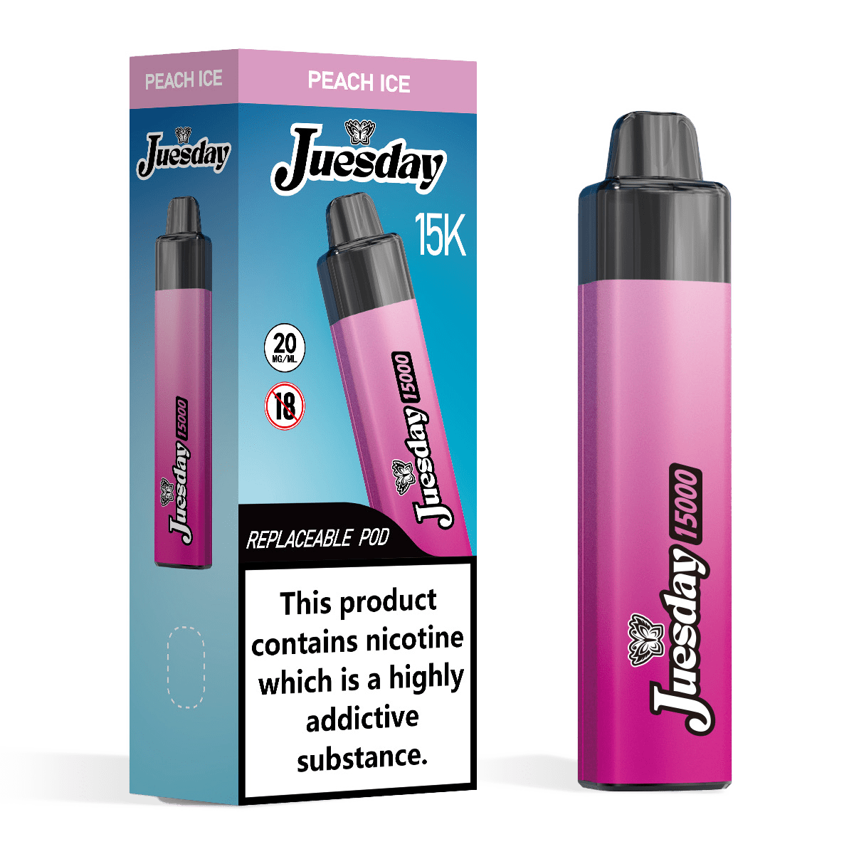 Juesday 15k Prefilled Pod Vape Kit - Power Vape Shop