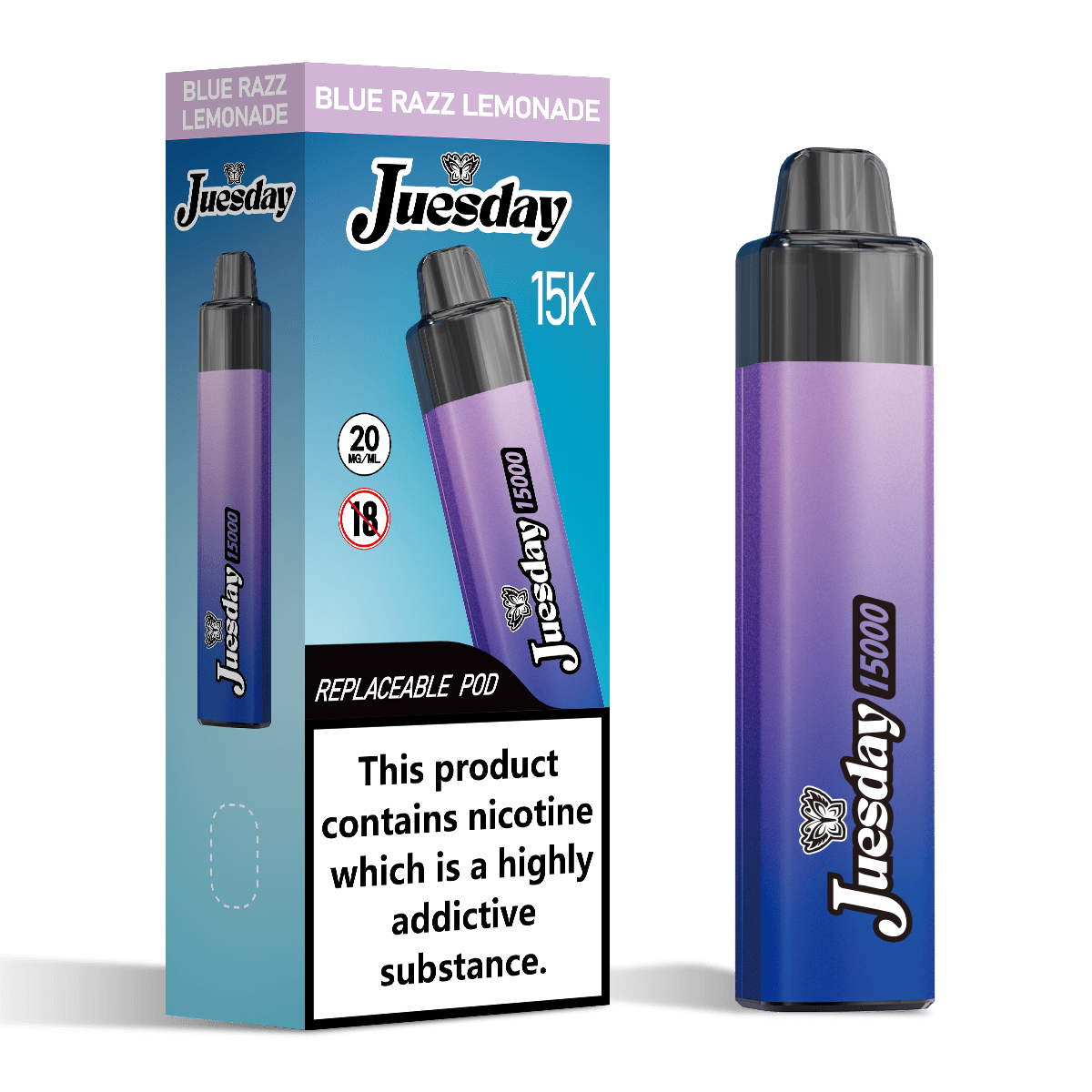 Juesday 15k Prefilled Pod Vape Kit - Power Vape Shop