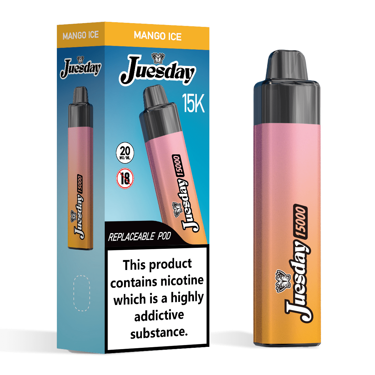 Juesday 15k Prefilled Pod Vape Kit - Power Vape Shop