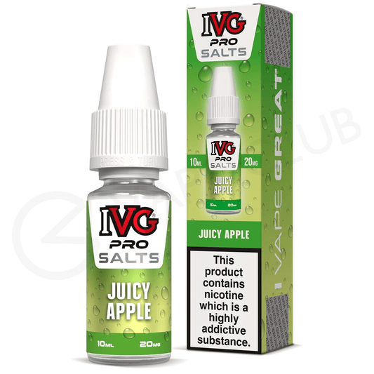 Juicy Apple E-Liquid by IVG Pro Salts - Power Vape Shop