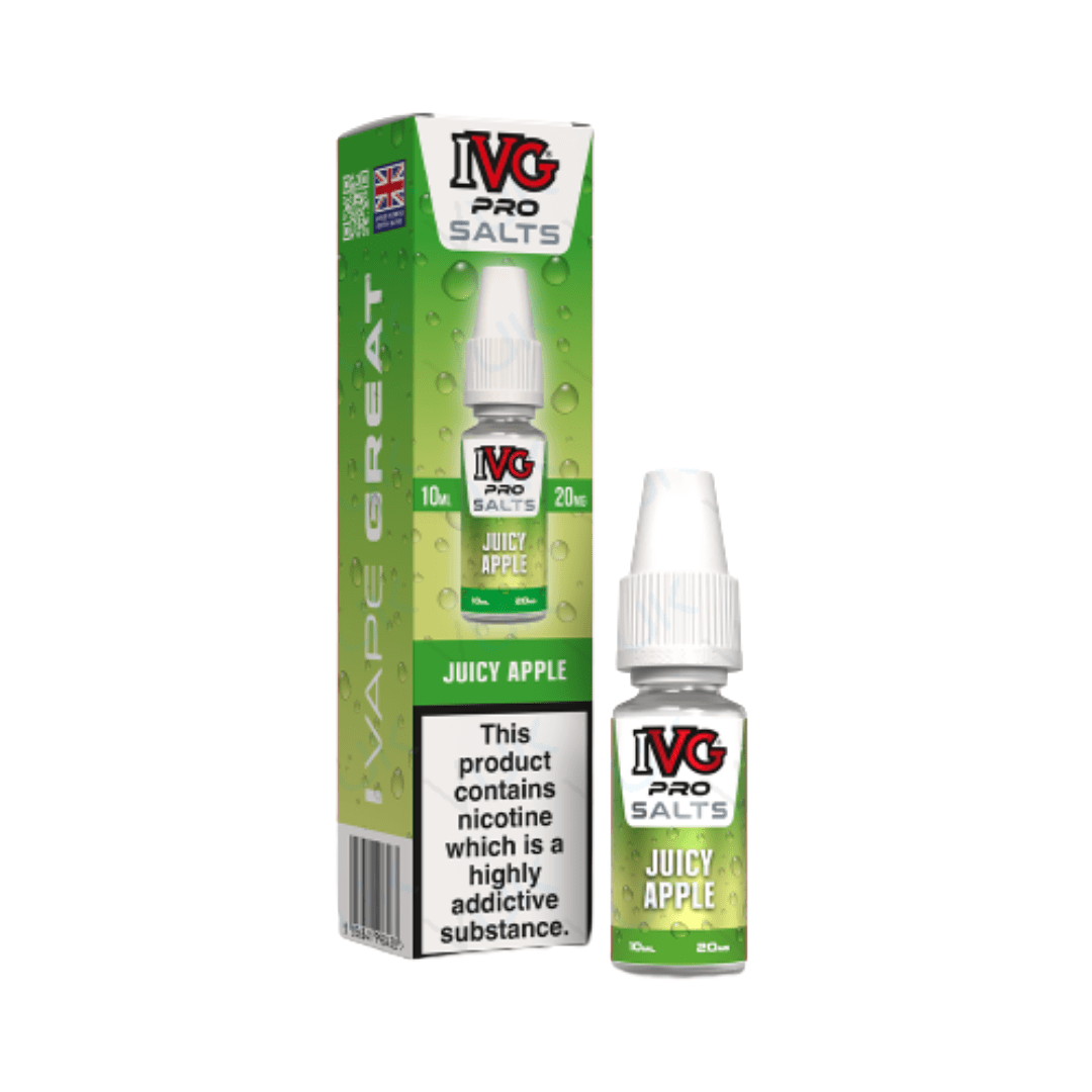 Juicy Apple E-Liquid by IVG Pro Salts - Power Vape Shop