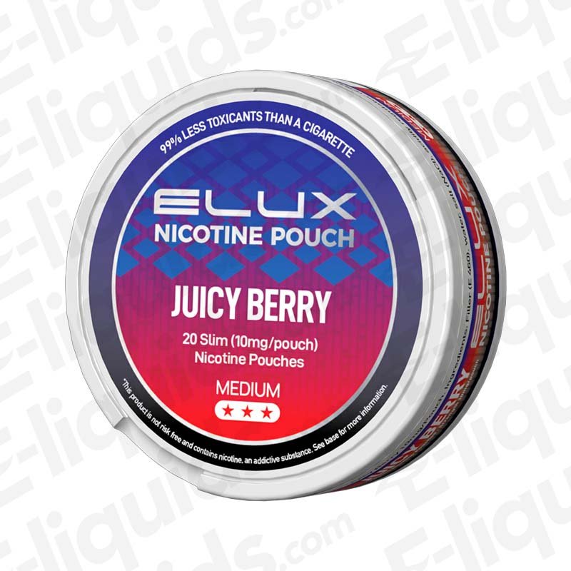 Juicy Berry Blast Nicotine Pouches by Elux - Power Vape Shop