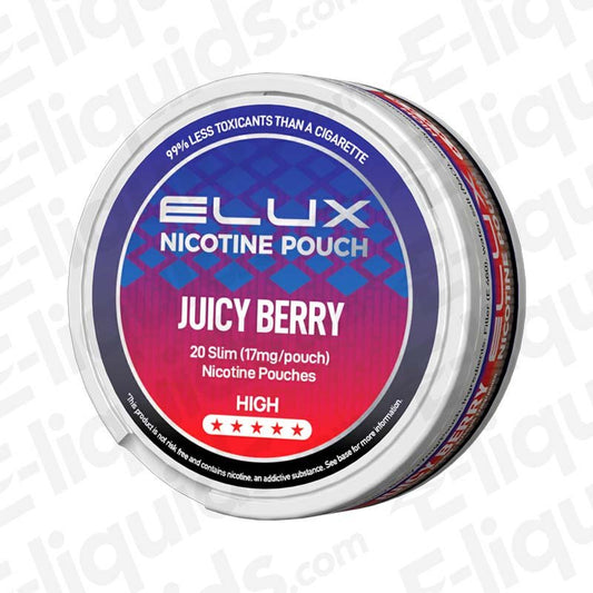 Juicy Berry Blast Nicotine Pouches by Elux - Power Vape Shop