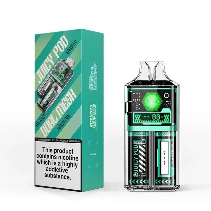 Juicy Pod Good Pro 6000 Disposable Vape | Crystal Design - Power Vape Shop