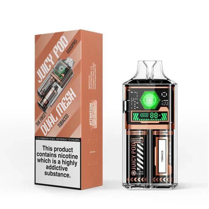 Juicy Pod Good Pro 6000 Disposable Vape | Crystal Design - Power Vape Shop