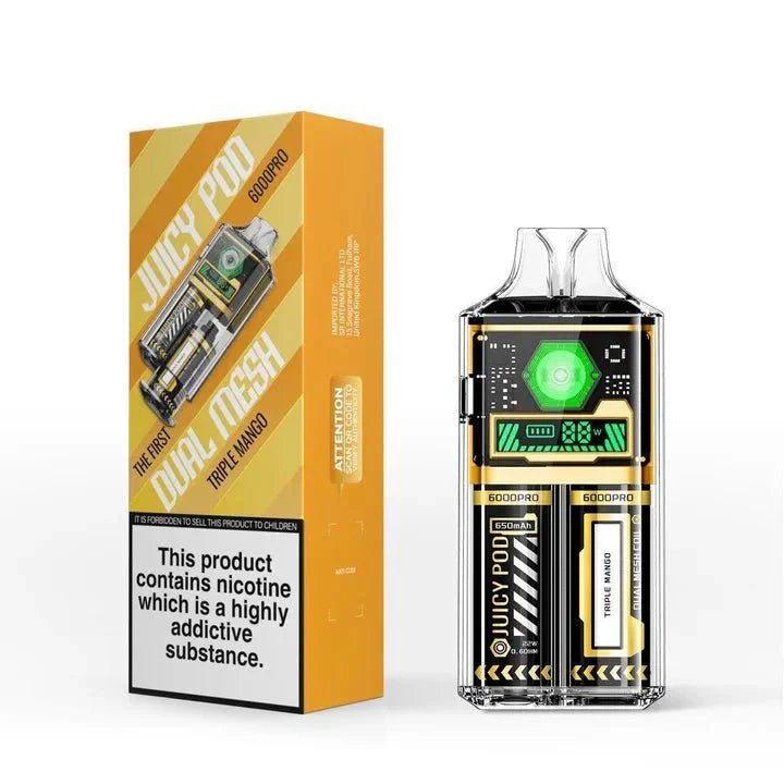 Juicy Pod Good Pro 6000 Disposable Vape | Crystal Design - Power Vape Shop