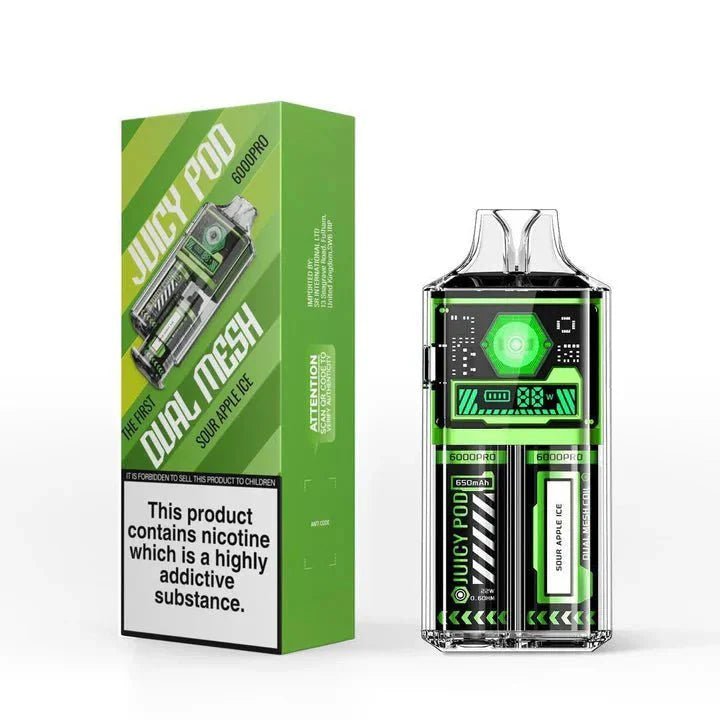Juicy Pod Good Pro 6000 Disposable Vape | Crystal Design - Power Vape Shop