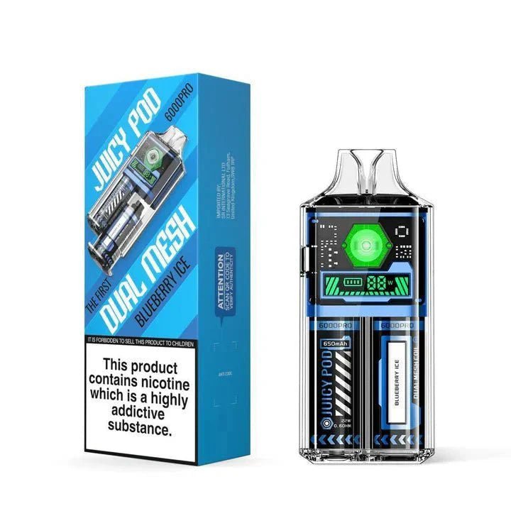 Juicy Pod Good Pro 6000 Disposable Vape | Crystal Design - Power Vape Shop