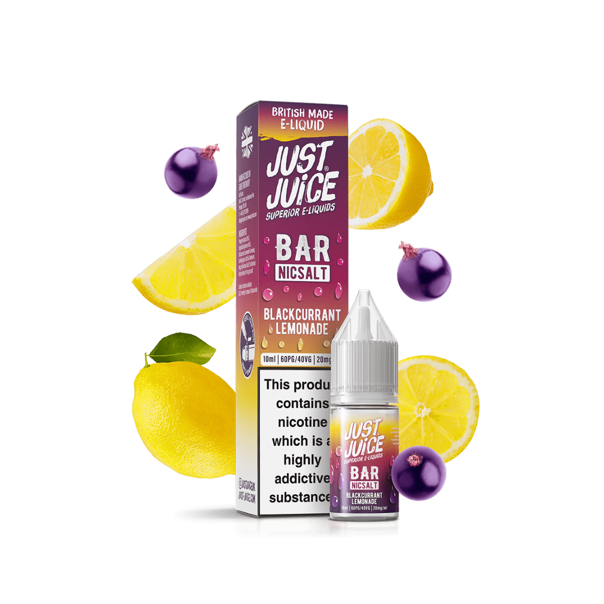 Just Juice Bar Nic Salt - Power Vape Shop