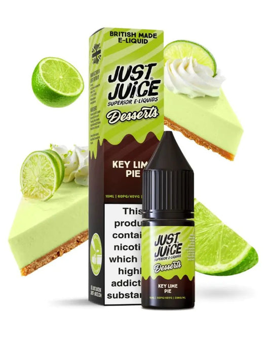 Key Lime Pie Nic Salt by Just Juice 10ml - Power Vape Shop