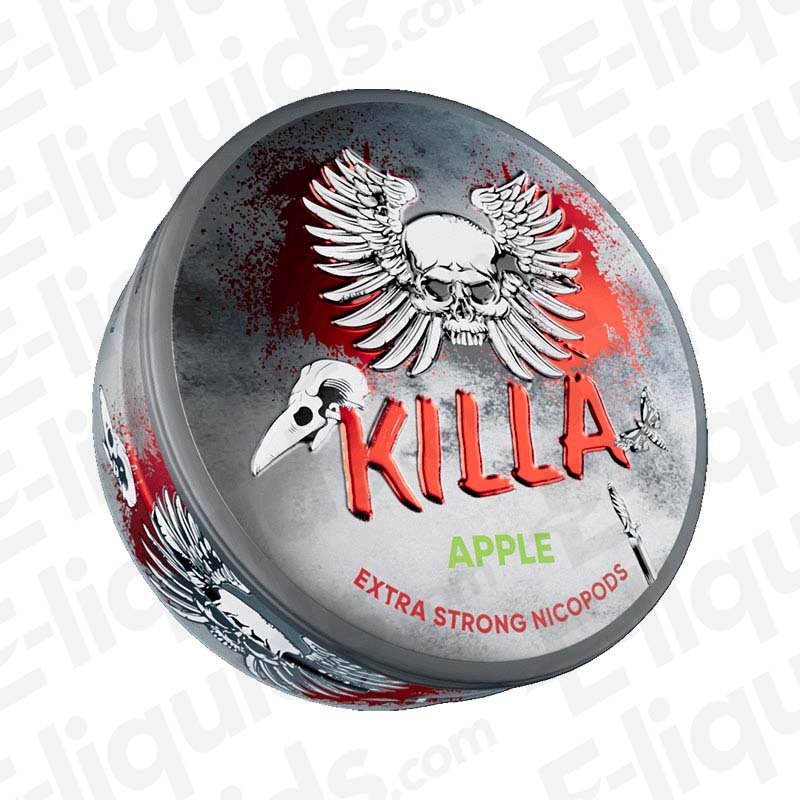 Killa Apple Extra Strong Nicotine Snus Pouches - Power Vape Shop