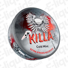 Killa Cold Mint Extra Strong Nicotine Snus Pouches - Power Vape Shop