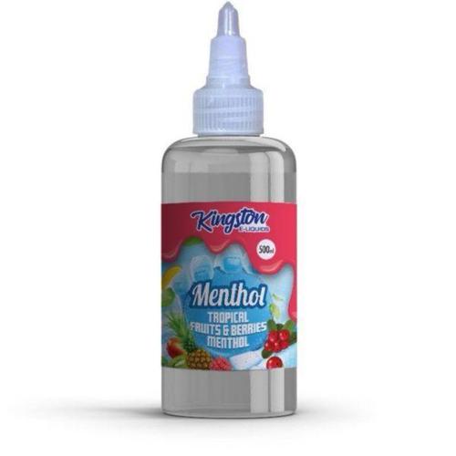 Kingston E-liquids Menthol 500ml Shortfill - Power Vape Shop