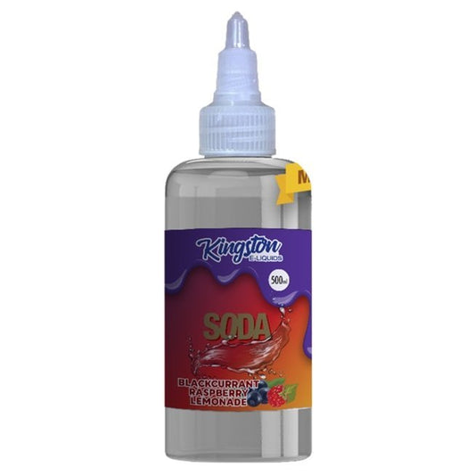 Kingston E-liquids Soda 500ml Shortfill - Power Vape Shop