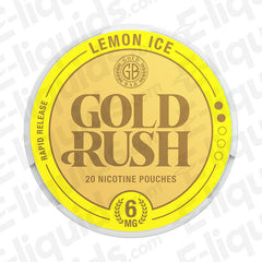 Lemon Ice Gold Rush Nicotine Pouches by Gold Bar - Power Vape Shop