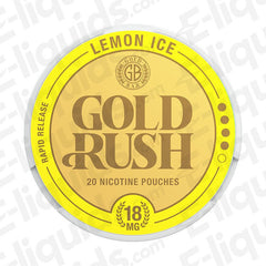 Lemon Ice Gold Rush Nicotine Pouches by Gold Bar - Power Vape Shop