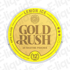 Lemon Ice Gold Rush Nicotine Pouches by Gold Bar - Power Vape Shop