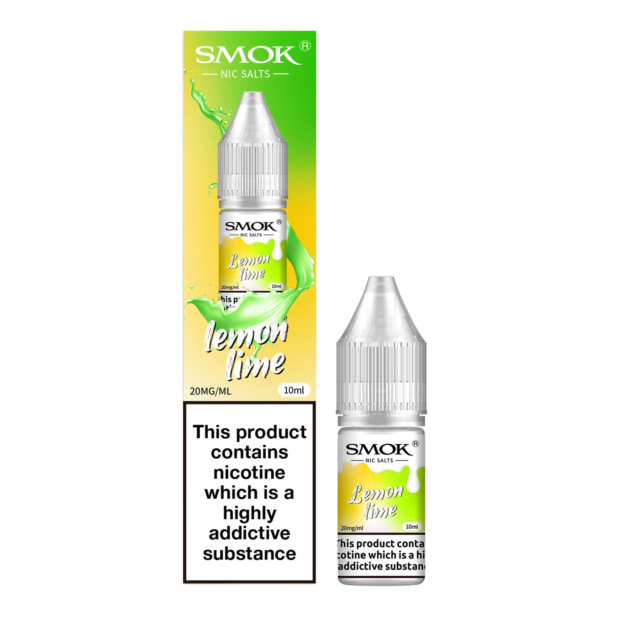 Lemon Lime Nic Salts by Smok - Power Vape Shop