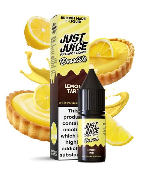 Lemon Tart Nic Salt by Just Juice 10ml - Power Vape Shop
