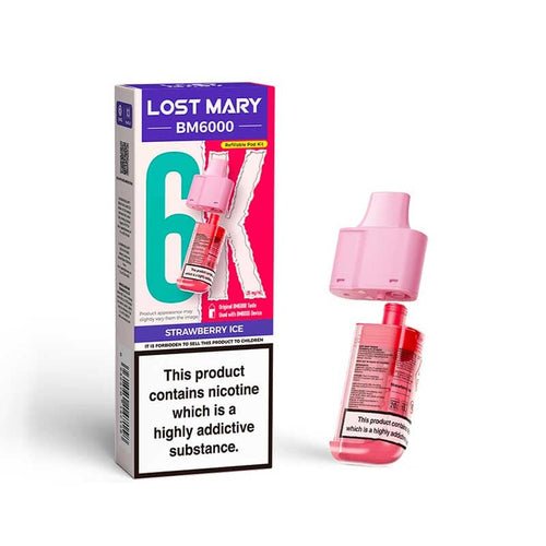 Lost Mary BM6000 Prefilled Pods | 6000 Puffs | 3.99 Lost Mary BM6000 Prefilled Pods | 6000 Puffs | 3.99