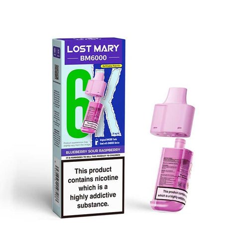Lost Mary BM6000 Prefilled Pods - Power Vape Shop