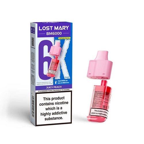 Lost Mary BM6000 Prefilled Pods | 6000 Puffs | 3.99 Lost Mary BM6000 Prefilled Pods | 6000 Puffs | 3.99