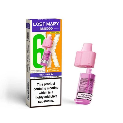 Lost Mary BM6000 Prefilled Pods | 6000 Puffs | 3.99 Lost Mary BM6000 Prefilled Pods | 6000 Puffs | 3.99