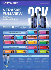 Lost Mary Nera 30K Replacement Pods - Power Vape Shop