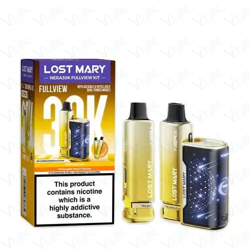 Lost Mary Nera30K Fullview Prefilled Pod Kit - Power Vape Shop