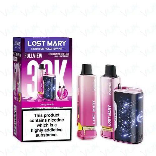 Lost Mary Nera30K Fullview Prefilled Pod Kit - Power Vape Shop