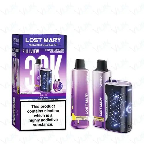 Lost Mary Nera30K Fullview Prefilled Pod Kit - Power Vape Shop